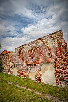 Ahus Town Wall Remains